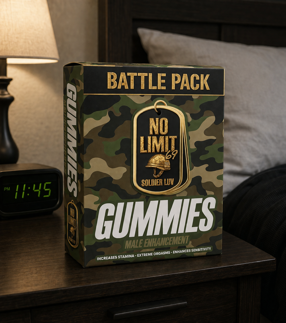 NO LIMIT 69 (BATTLE PACK) FOR MEN GUMMIES
